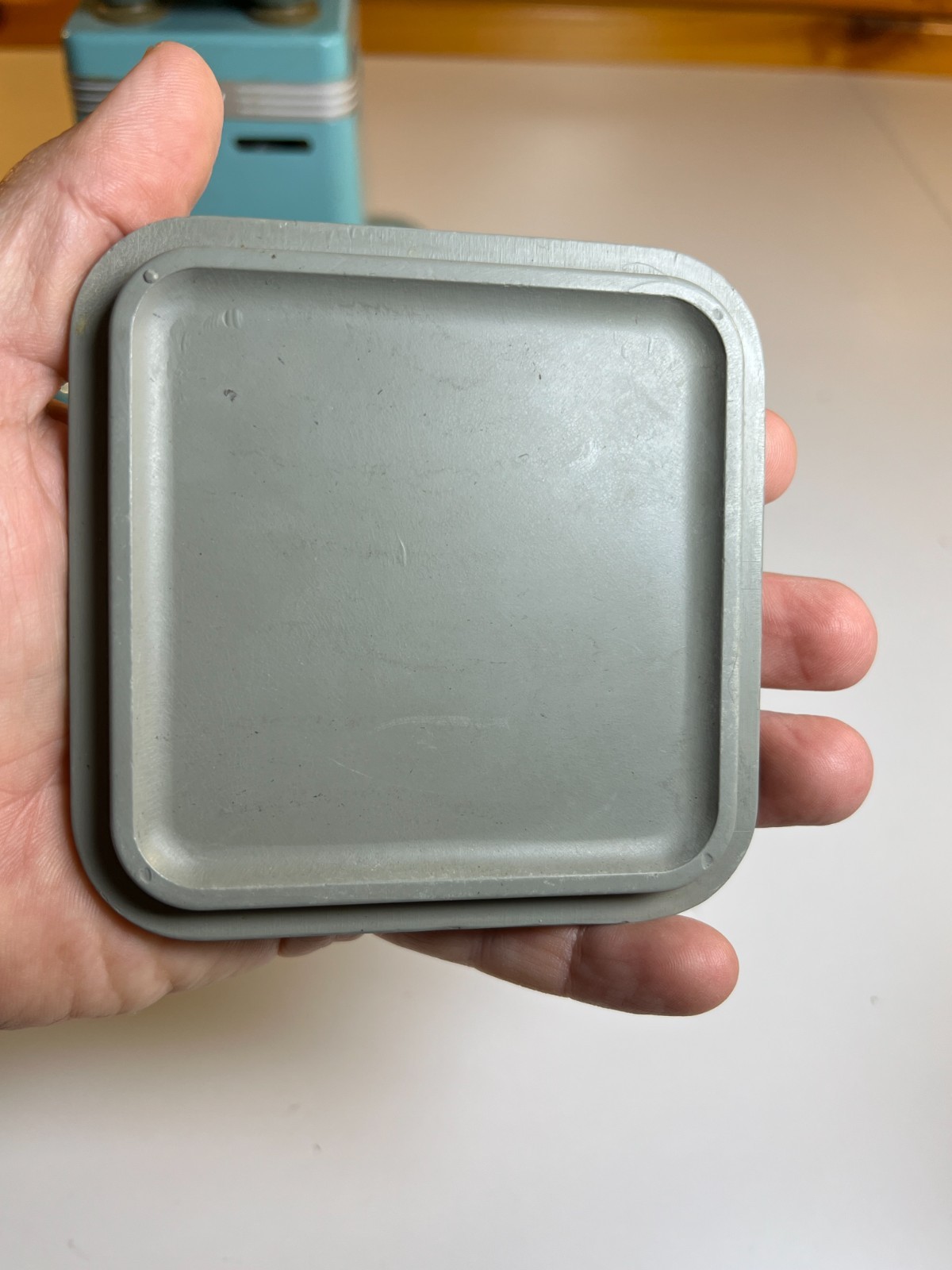 Vintage 1950s Dormeyer Model 5906 Turquoise Teal Blender Glass Chef Logo CHICAGO