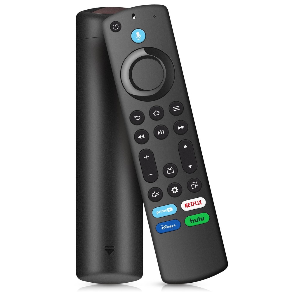 Replacement Voice Remote Control for Fire Series, TV Cube/Stick, Black