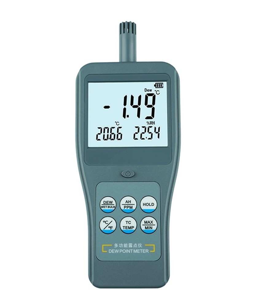 Handheld Thermocouple Dew Point Meters Tester with Automatic Power