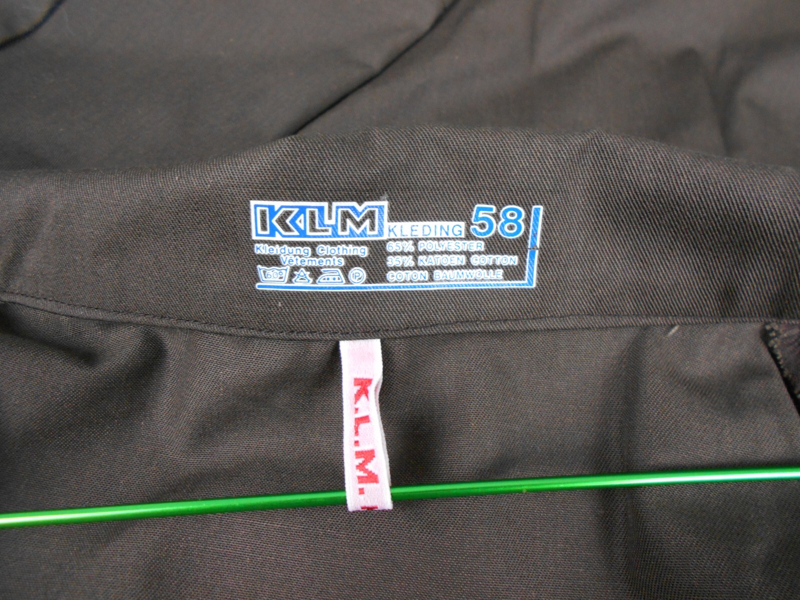 Vintage European Cadillac dealer Service Manager Lab coat uniform 1980's large