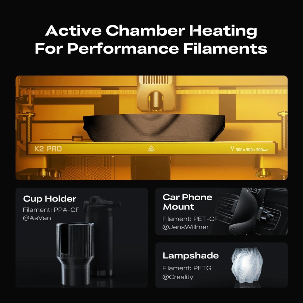 Creality K2 Pro Combo 3D Printer Multi-Color Printing & Raptor Pro 3D Scanner