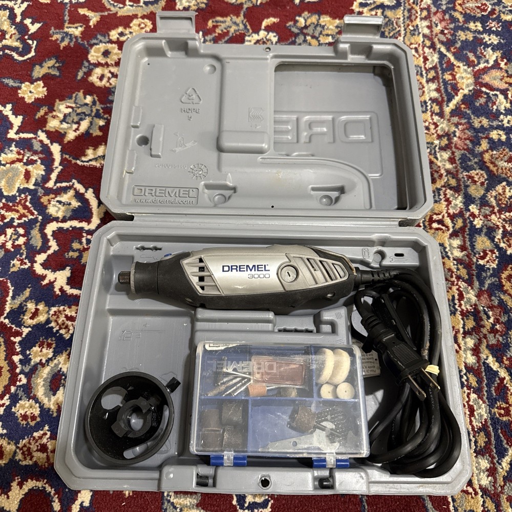 Dremel 3000 Variable Speed Rotary Tool + Kits