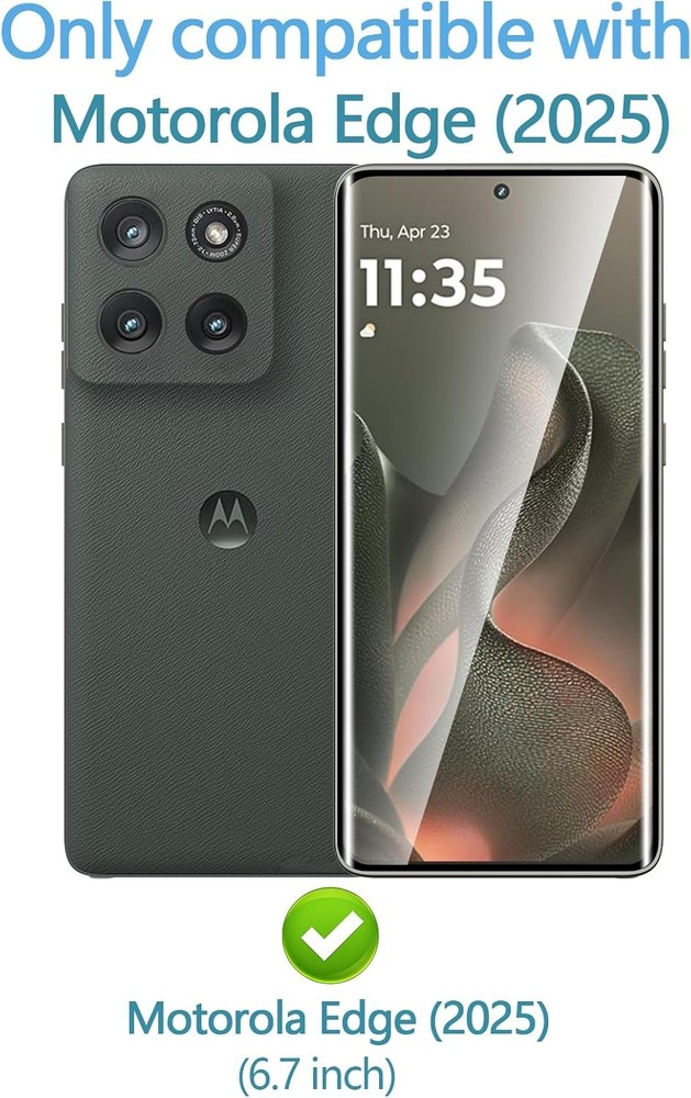 2 Pack Designed for Motorola Edge 2025 3D Screen protector 2025