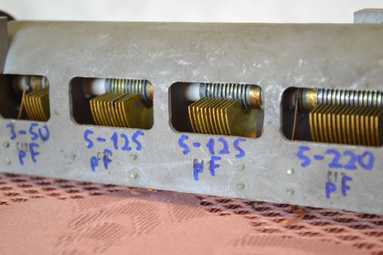 Variable capacitor+Vernier kit - Soviet air variable capacitor used - HAM Radio