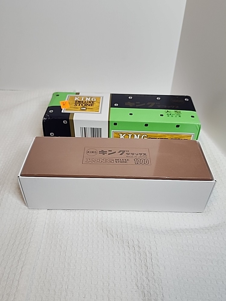 King Deluxe Stone 1000. Sharpening Stone.