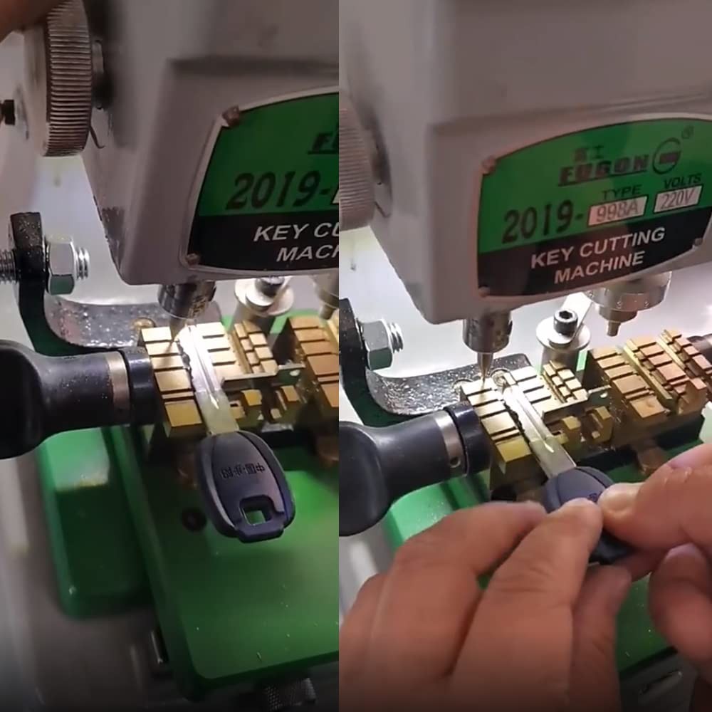 Key Cutting Machine Drill Bits Cutter Set for 368A 339C Vertical Key Machine Par