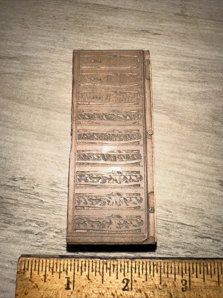 Printing Block “ Jack Knifes Variety “