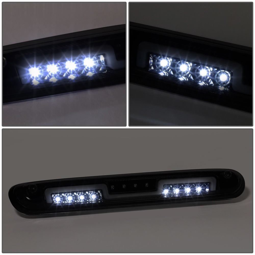 NUVISION SEQUENTIAL LED SMOKE REAR 3RD THIRD BRAKE LIGHT FOR 2007-2014 SILVERADO