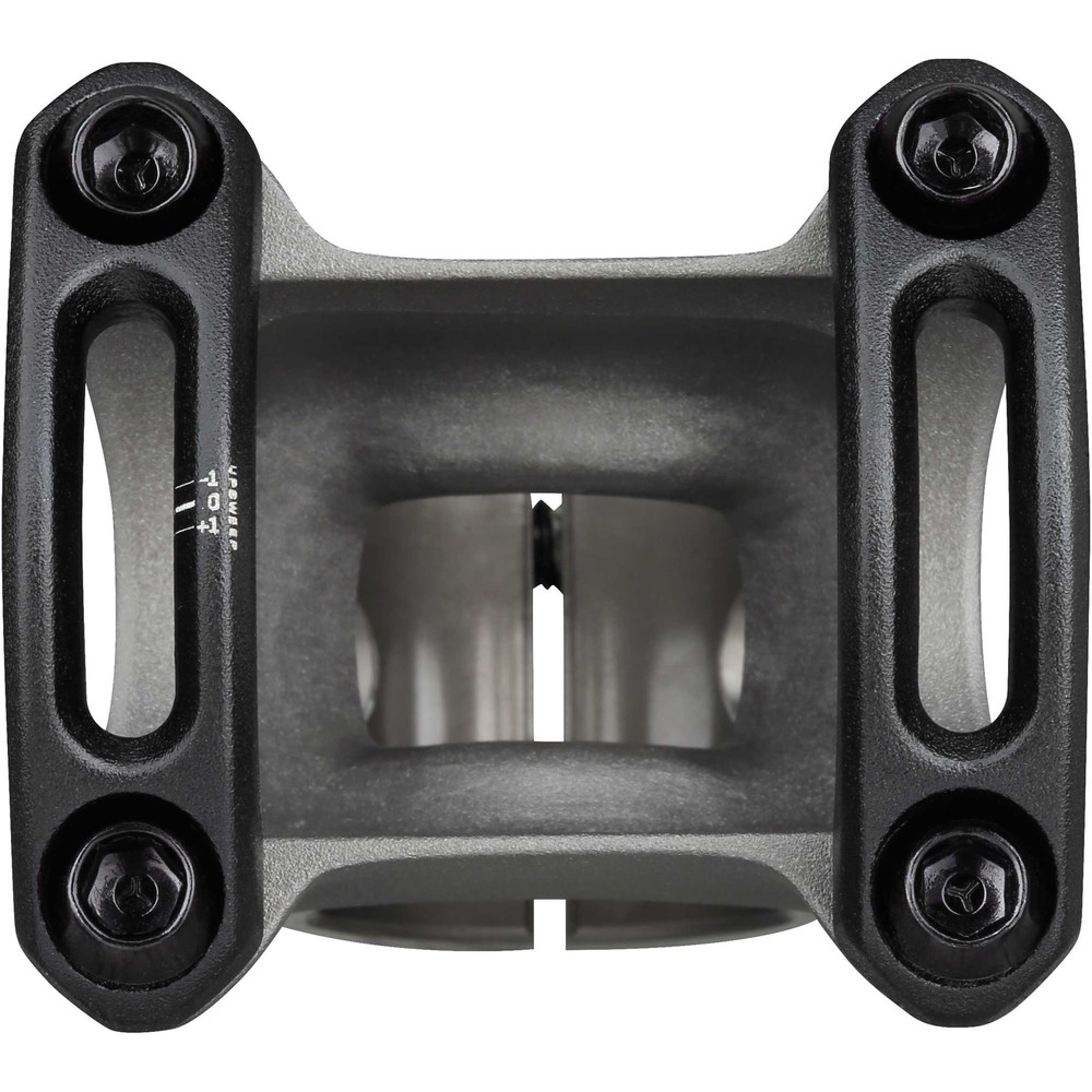 SPANK SPLIT Stem 48mm Gun Metal Aluminum | Highly Weight-Optimized Single Crown