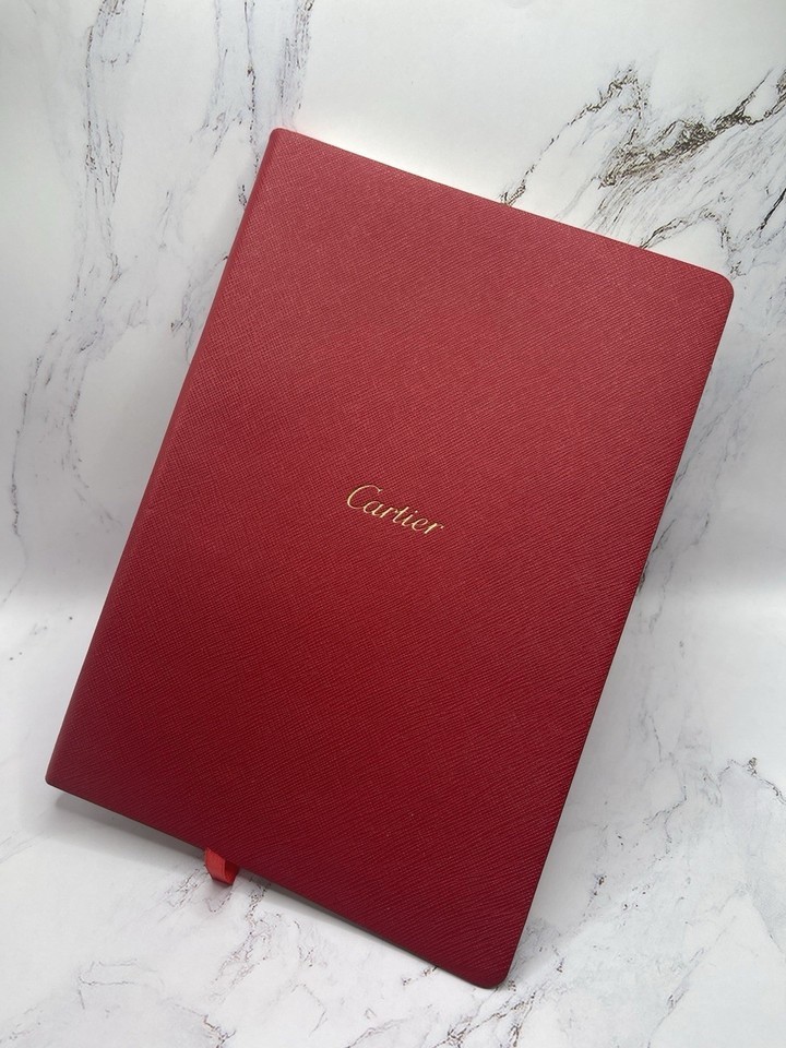 Cartier Classic Red Diary Notebook