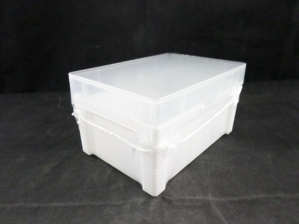THOMAS Plastic Empty Shelf for 10 - 200µL Tip Refills Hinged Box EMTRSMLN4 50/CS