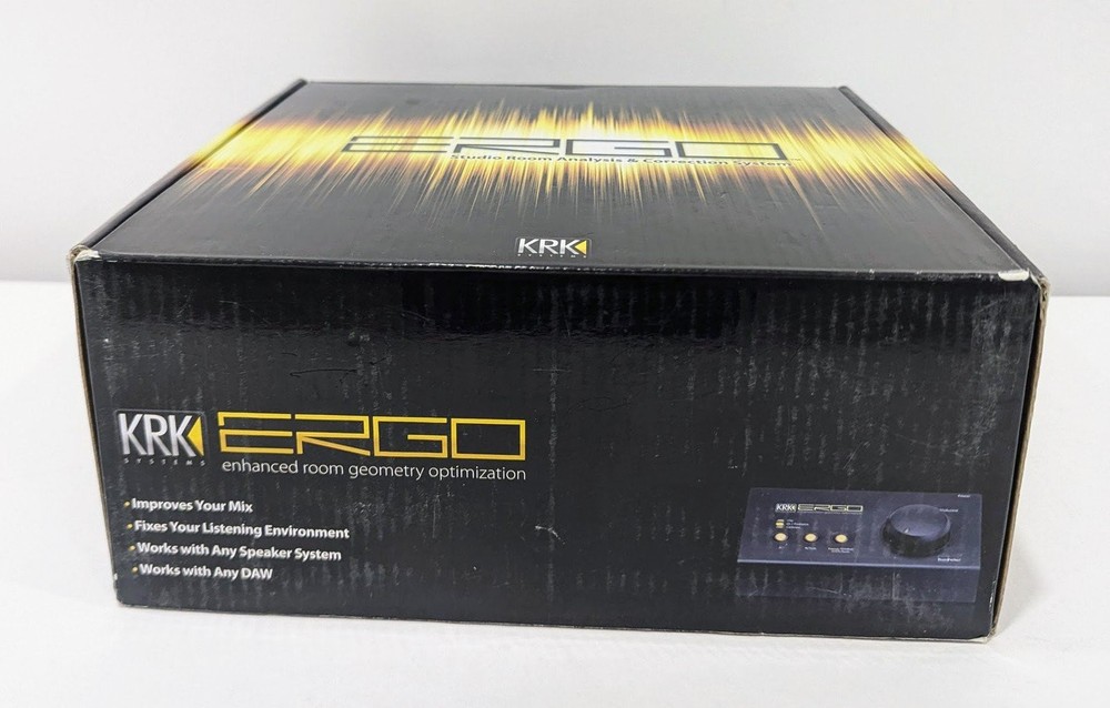 KRK ERGO Studio Room Analysis & Correction System