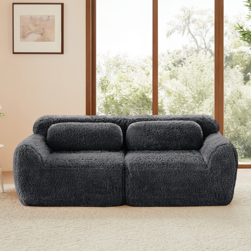 Modular Sectional Sofa Couches 32D High Density Sponge Required Ergonomic Design