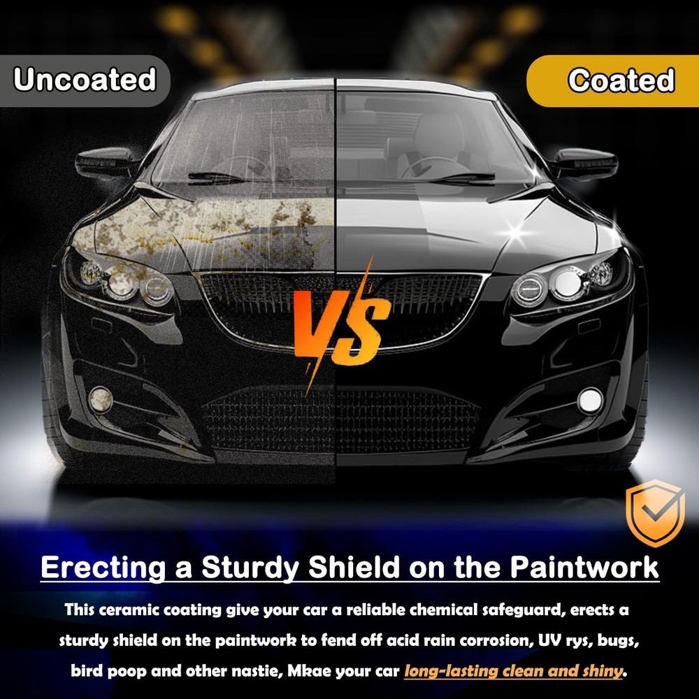 Quick Effect Coating Agent, Ceramic Spray for Car Wax Polish Paint...