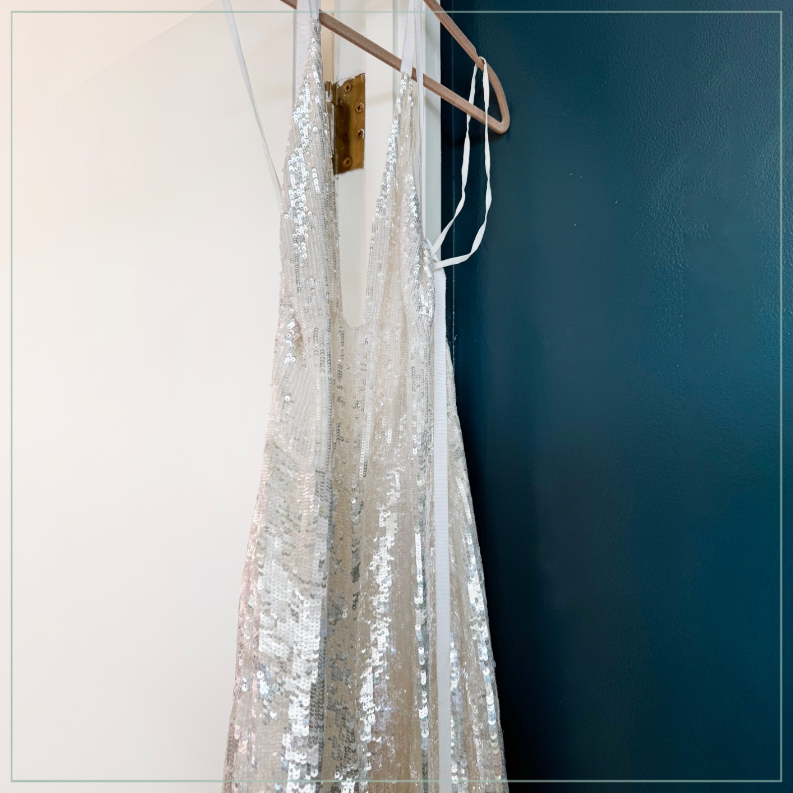 $4990 Temperley London Bardot Silk + Sequin Runway Bridal Jumpsuit