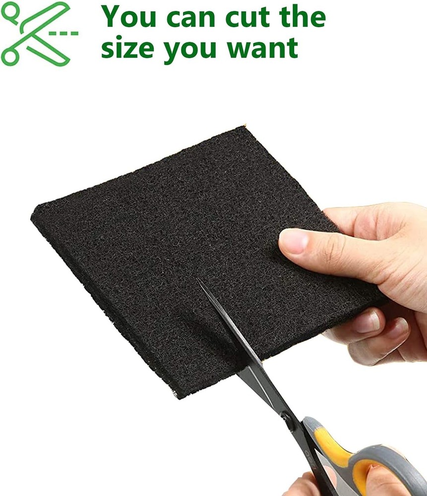 10 Pack Square Compost Bin Filters Spare Activated Carbon