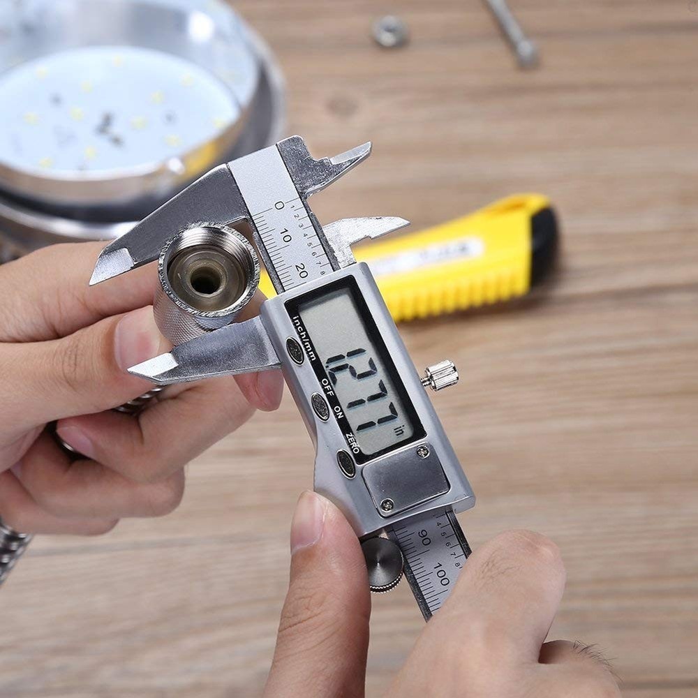Accurate Digital Caliper, Inch/Millimeter Conversion, 6 Inch