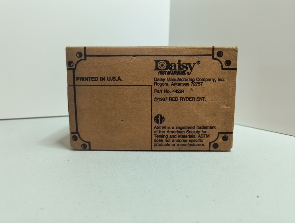 1987 Daisy Red Ryder BB Strongbox 5000 BB's 33 Paks - Quick Silver - Sealed!
