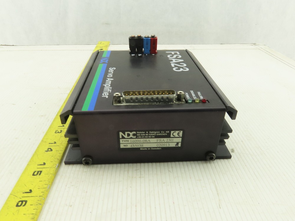 Netzler & Dahlgren 16096-08A FSA23 Servo Amplifier