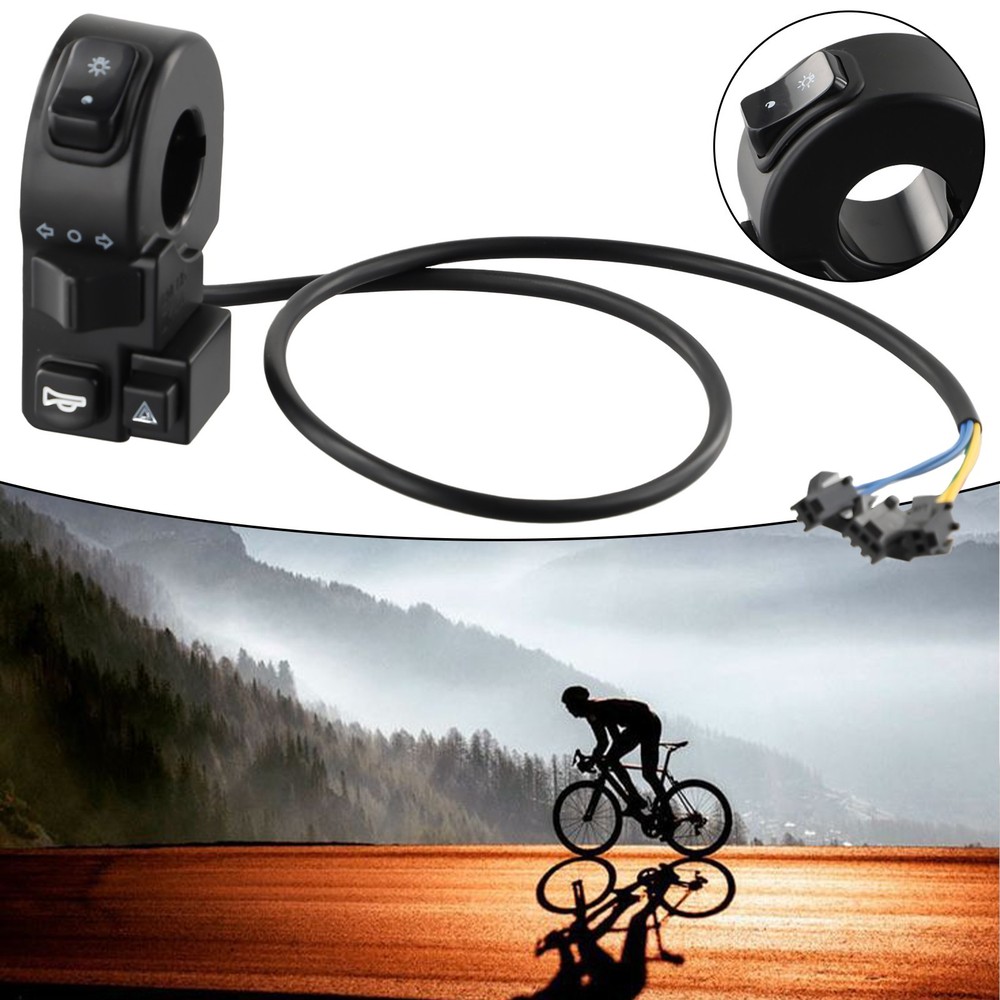 Versatile Handlebar Switch with 4 Functions in 1 for Electric Vehicles