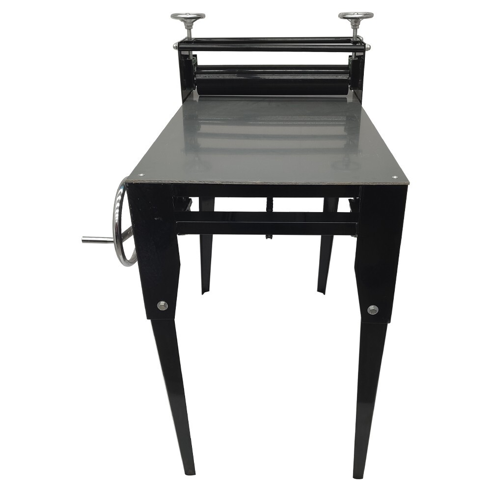 Ceramic Clay Plate Machine Single Axis Slab Roller Manual Pottory Sheet Making