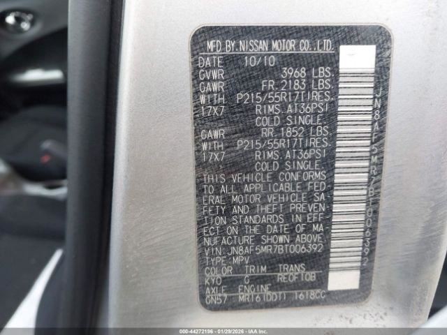 JUKE 2011 Glove Box 5021228