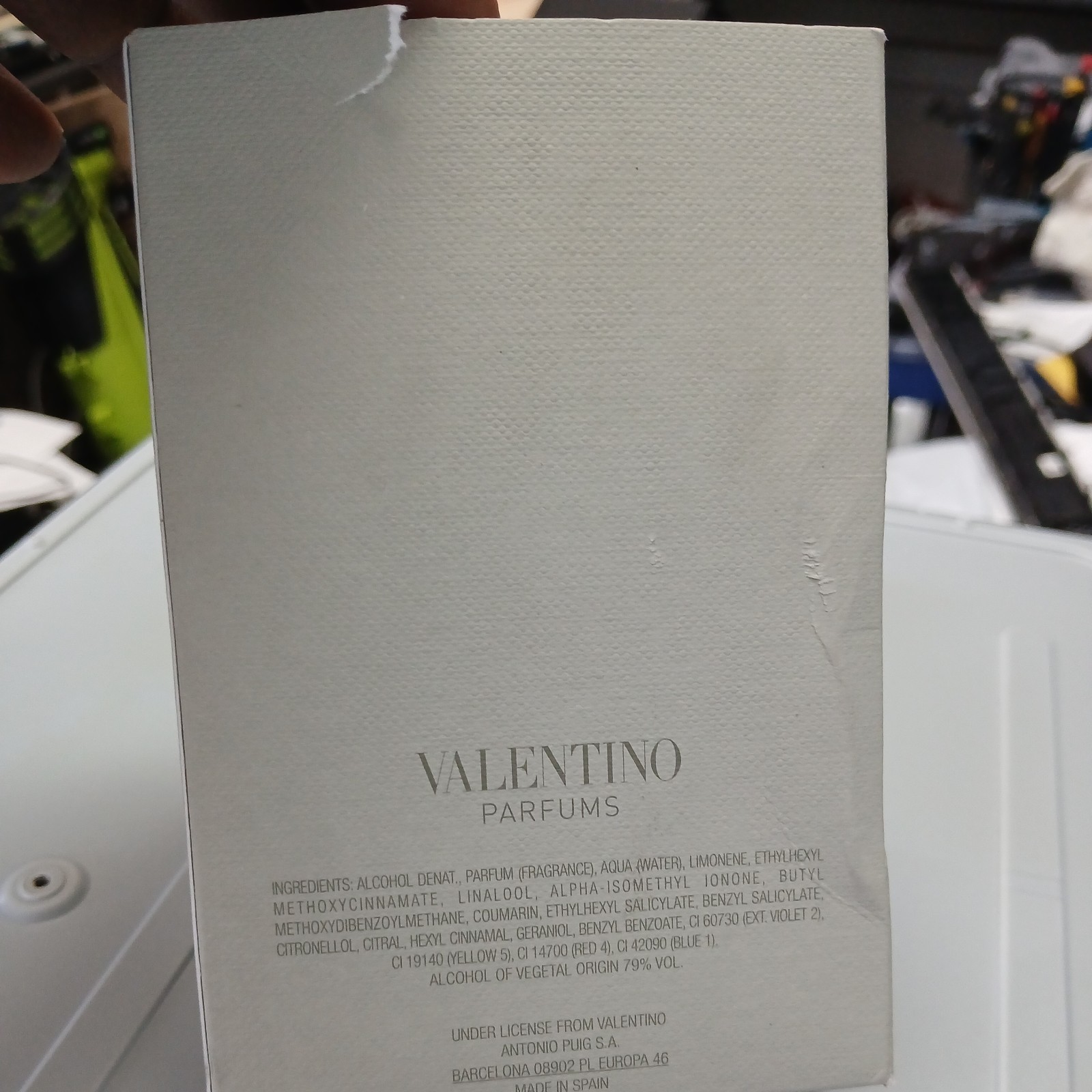 Valentino Men's Aqua EDT Spray 75ml-4.2 fl.oz. New Sealed