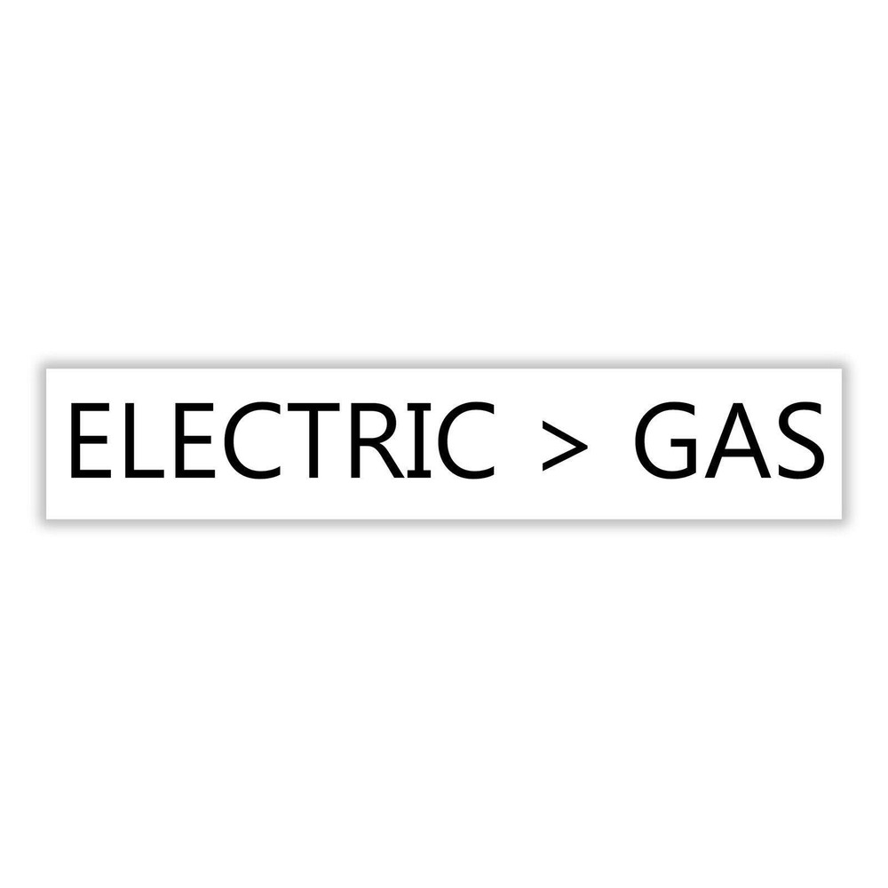 Electric Better Than Gas