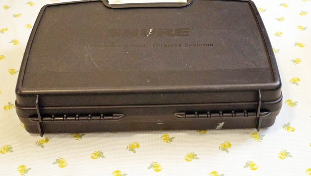 Shure PGX4 PGX2 PGX1 Wireless System empty carrying Case with foam