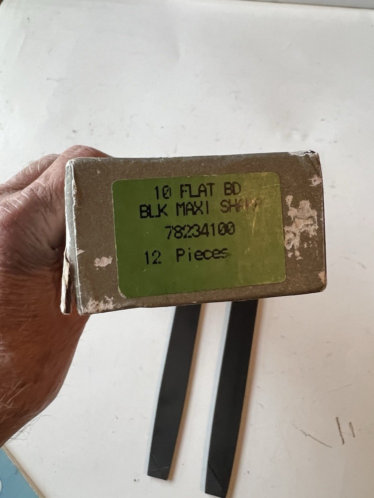 Simonds 10” Flat Bastard File Maxi-Sharp Double Cut Rectangle 78234100 New (2)