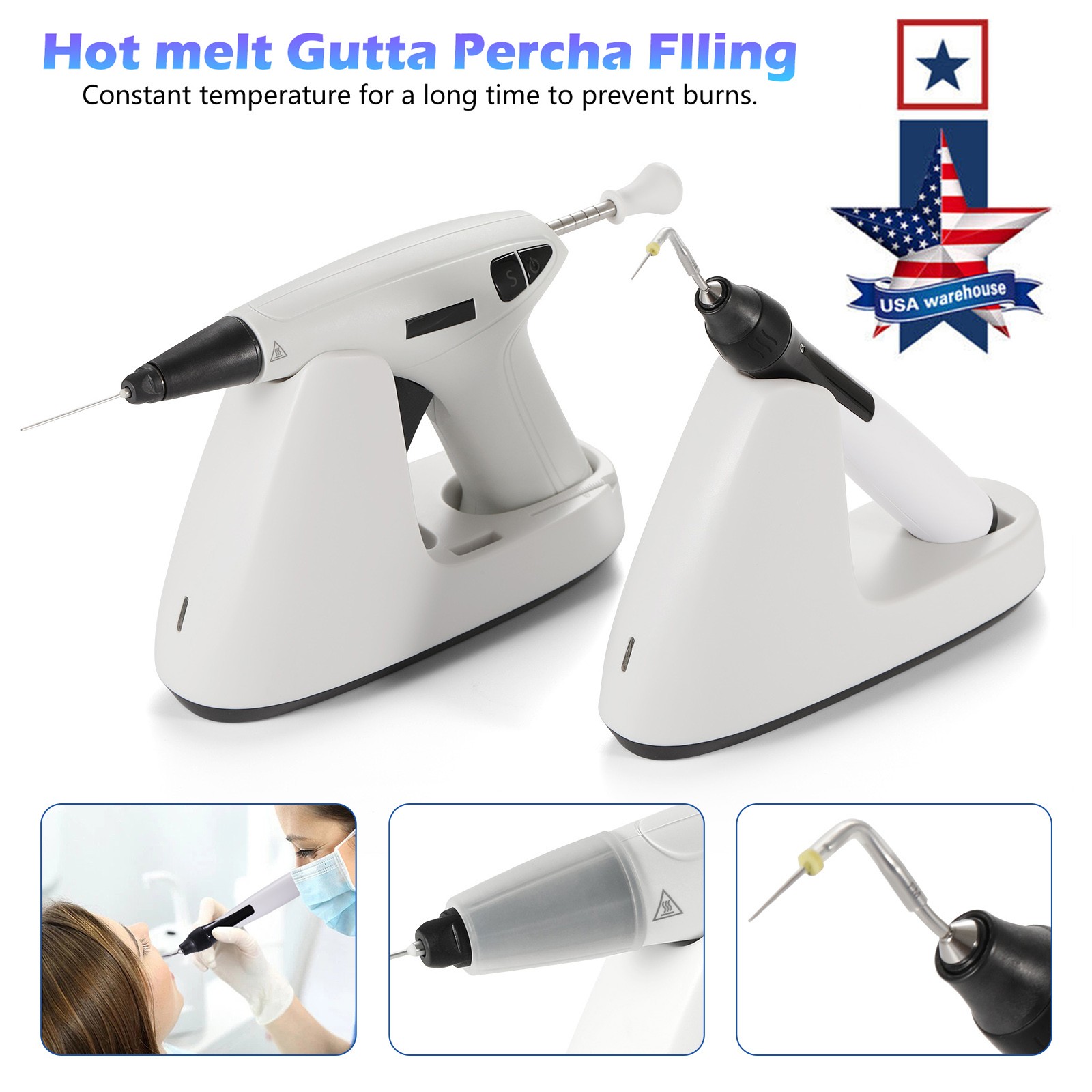 Dental Endo Motor/Obturation System Heated Pen/Apex Locator /Gutta Percha Cutter