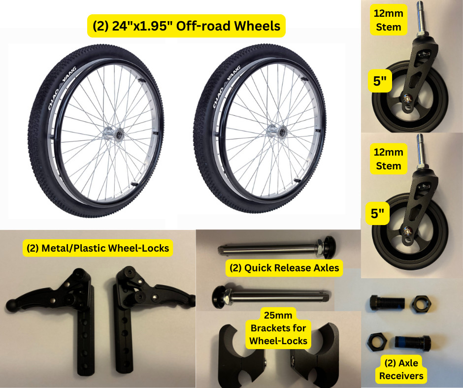 DIY Rough Road Wheelchair Builders Kit