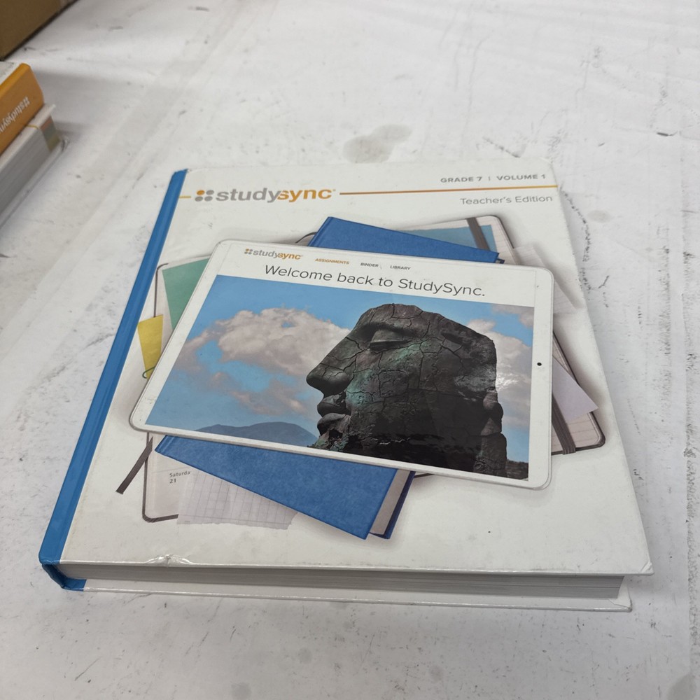 StudySync: Teacher's Edition, Grade 7 Volume 1,