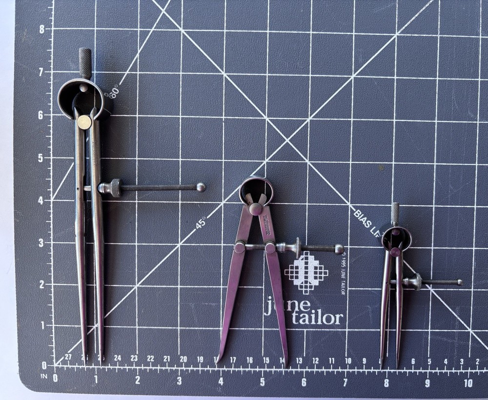 Starrett Spring Outside and Inside Calipers