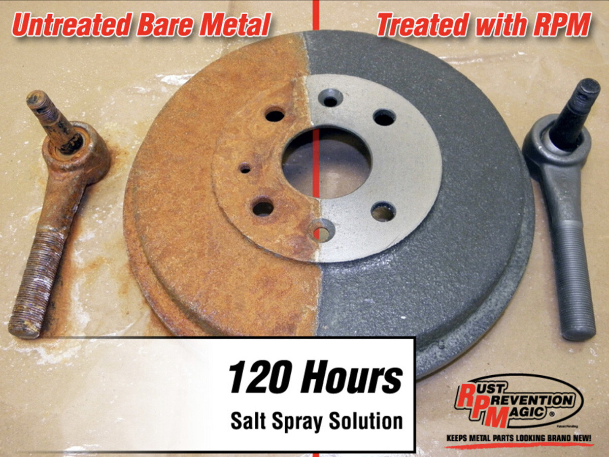 Rust Prevention Magic (RPM) – Award Winning & Lab Certified Rust Prevention 8 oz