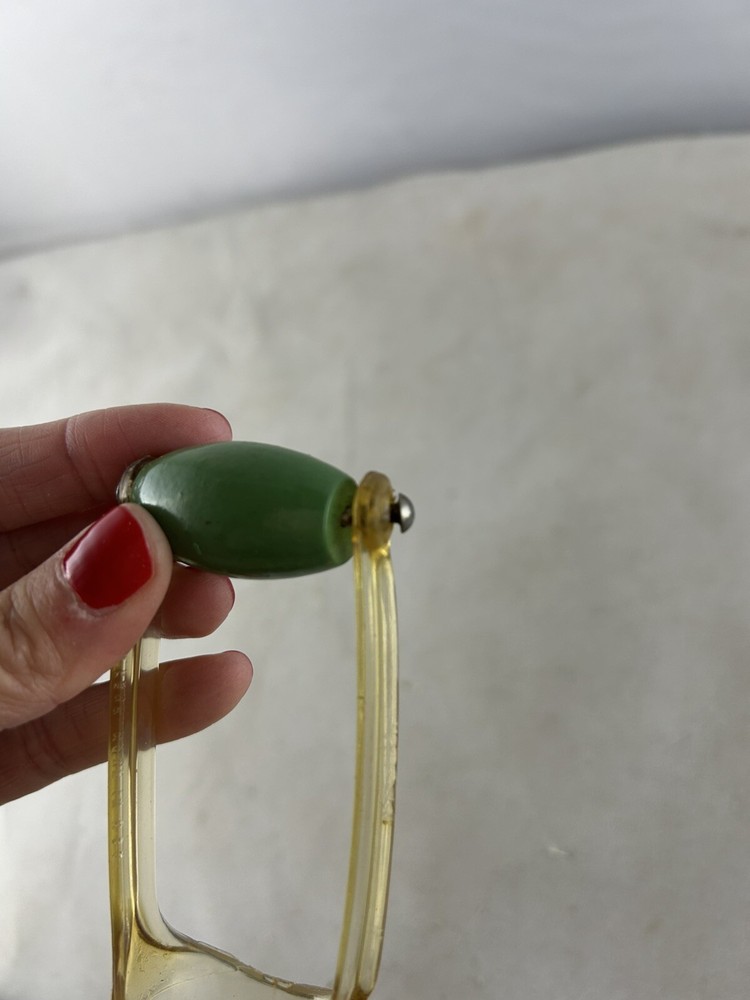 Vintage Vitex Fruit & Vegetable Corer Green Handled Kitchen Tool Original Box