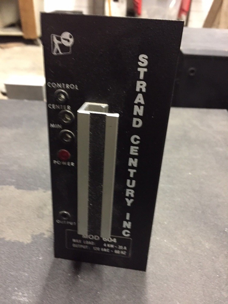 STRAND CENTURY  4 KW DIMMER MODULE  MOD. 604