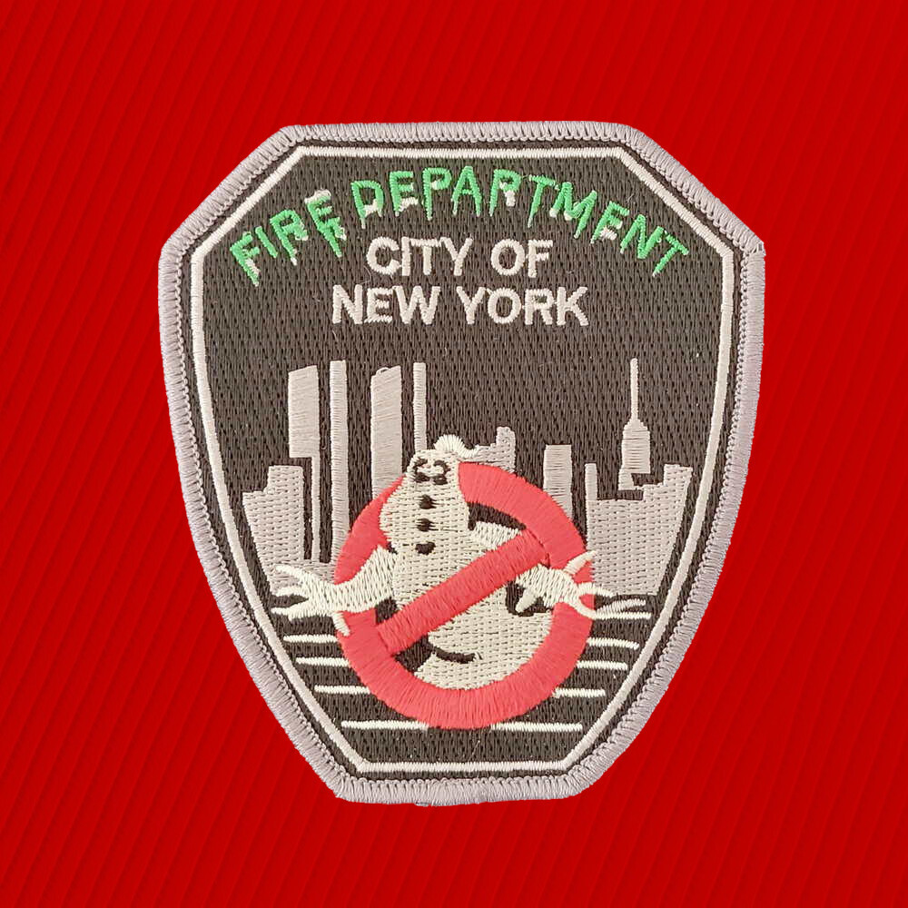 Ghostbusters Firefighter Patch  F.D.N.Y.  II