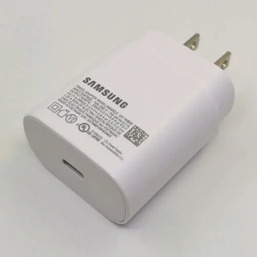 Original Samsung Galaxy S21 S21+ Ultra Super Fast Wall Charger & Type C Cable