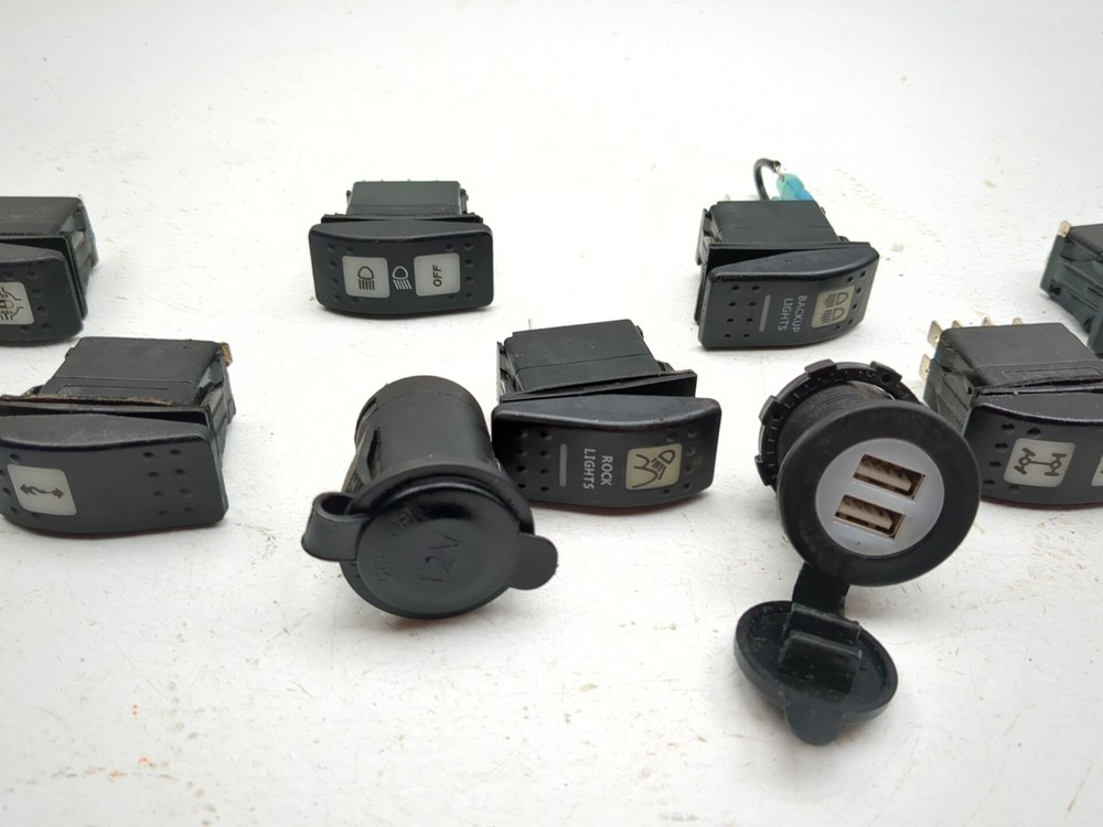 17-21 Can Am Defender XT HD8 Front Ignition Switch W/ Key & Accessory Switch Set