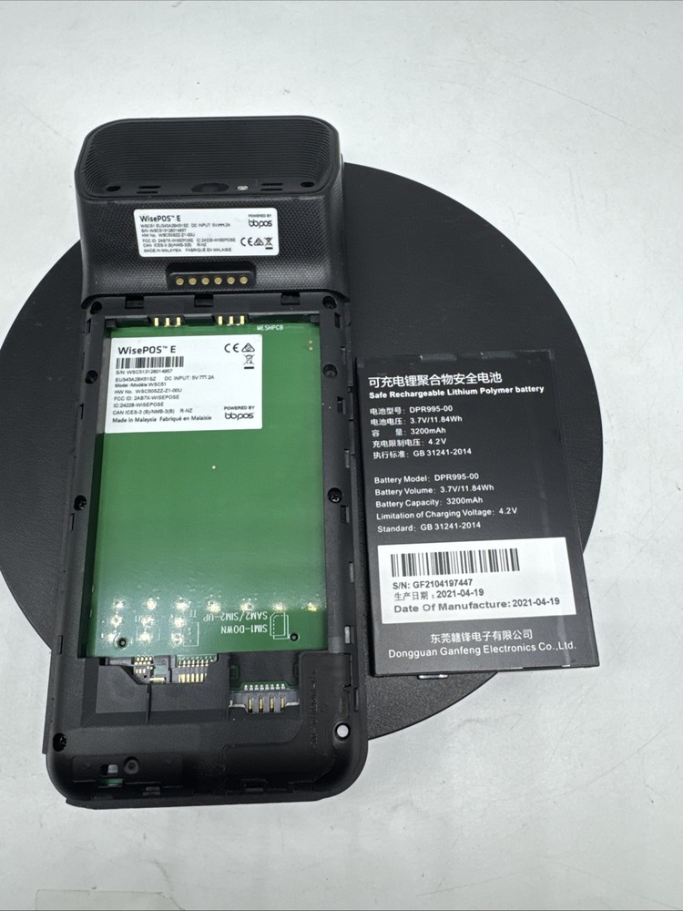 BBPOS WisePOS E - WSC51 Lightspeed Terminal Credit Card Reader Stripe *NO BASE*