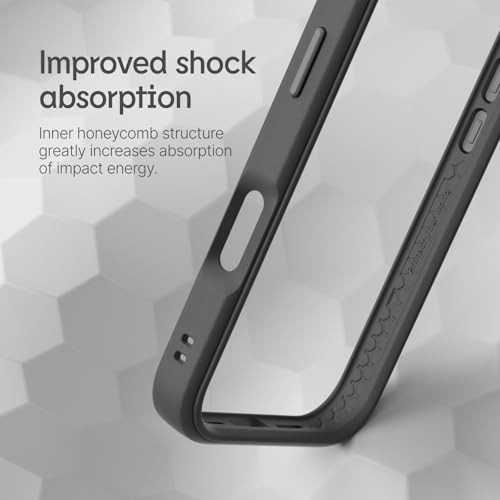 Bumper Case Compatible with [] | CrashGuard - Shock iPhone 16 Navy Blue