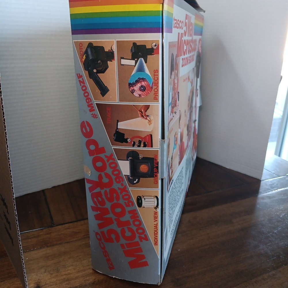 Tasco 5 Way Microscope Incomplete Set