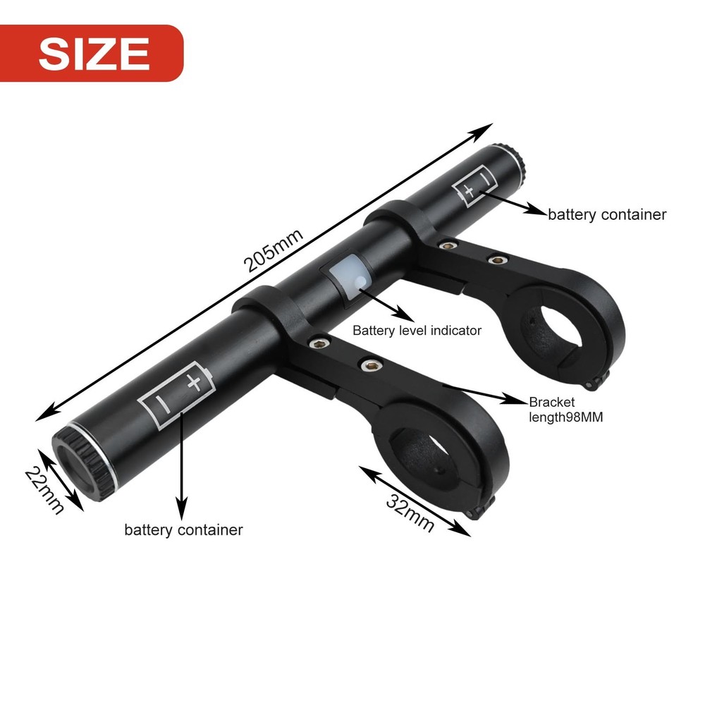Experience Convenience with USB Rechargeable Handlebar Extension Bracket