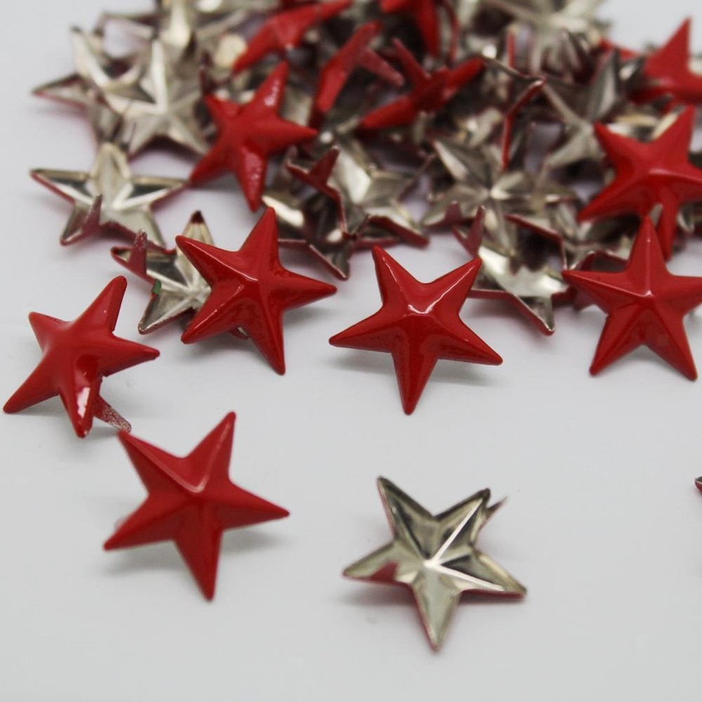 50Pcs Star Rivet Leathercraft DIY Claw Rivets