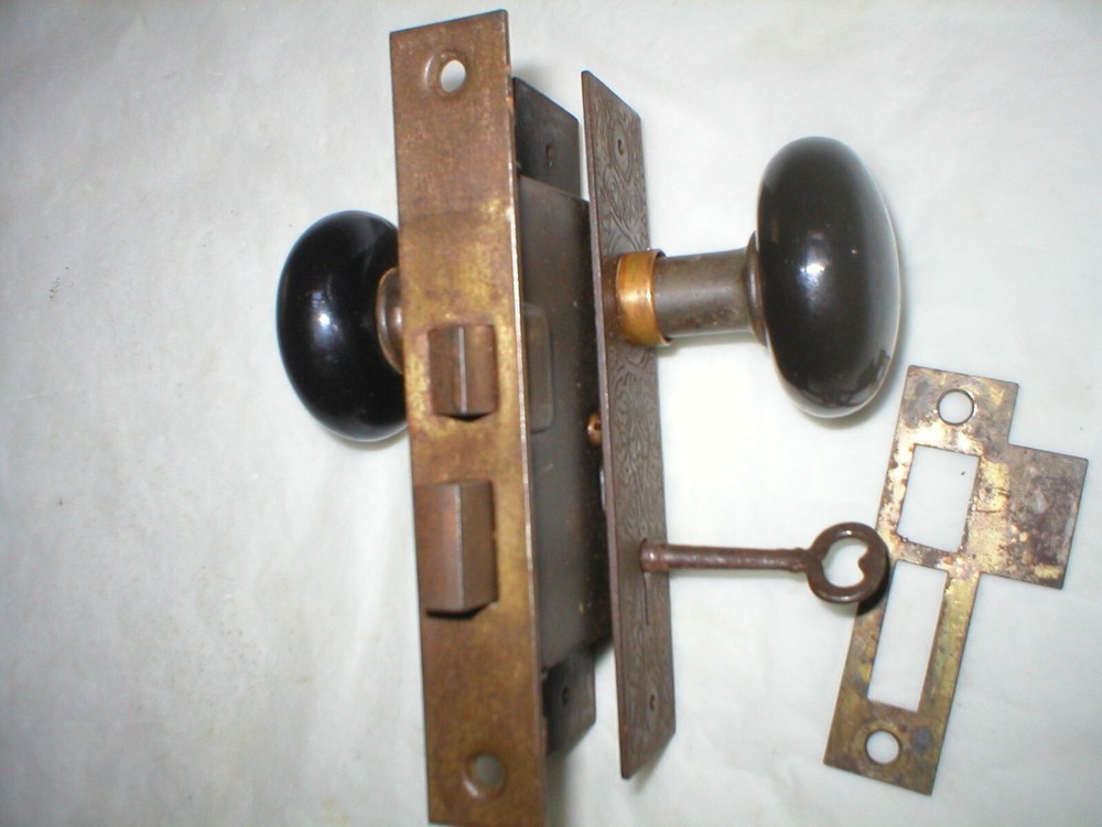 Antique Victorian Era Door Hardware