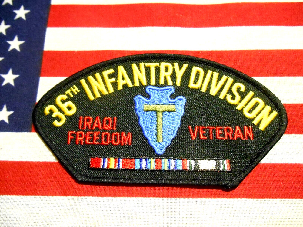 36th Infantry Division Iraqi Freedom Veteran Patch