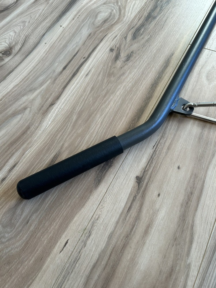 Bowflex Bent Lat Pull Down Bar OEM Elite Plus w/ Clips