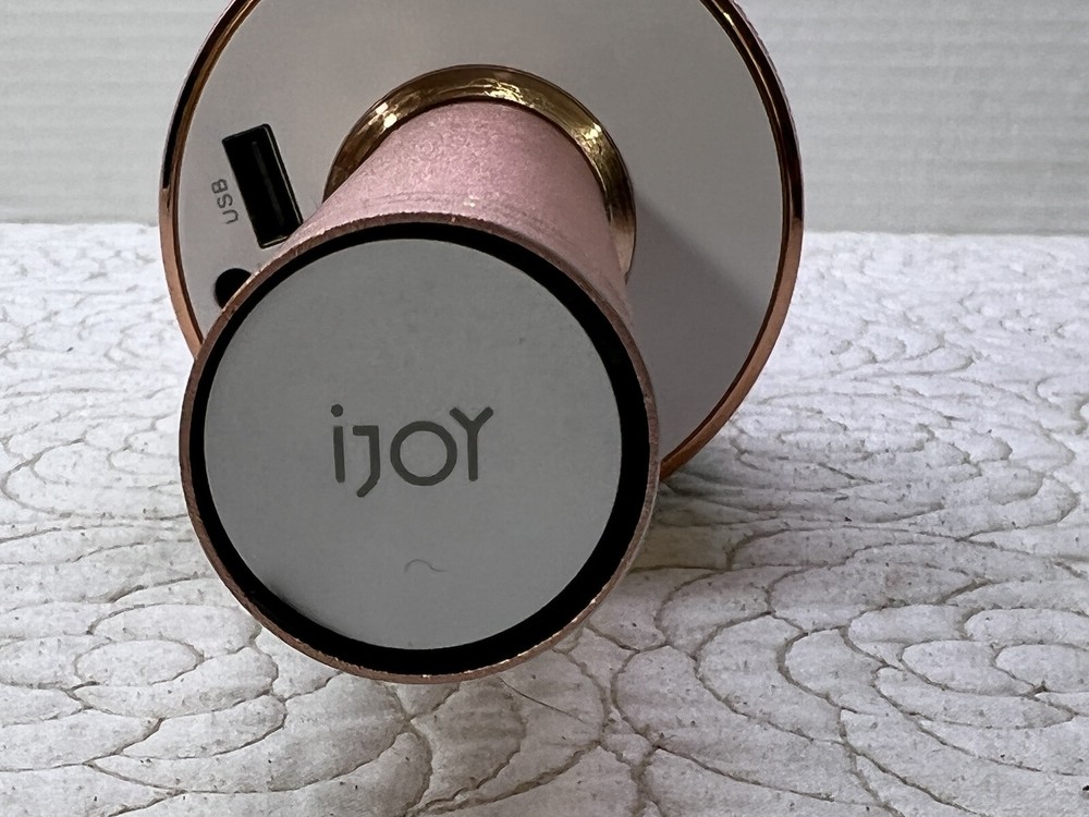 iJoy Bluetooth Speaker & Karaoke Microphone, Open Mic | Rose Gold