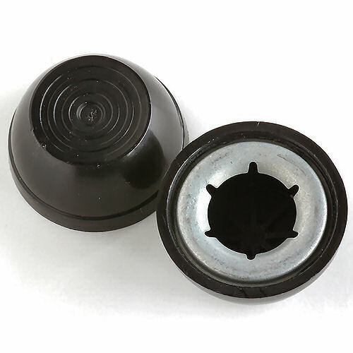 Push-on Cap Nuts 2x 3/4" Axle Caps Wheel Retainers